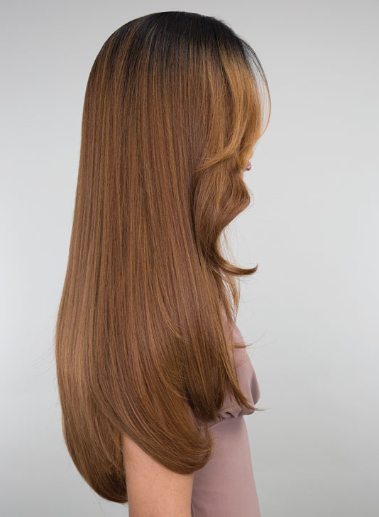 Janet Collection Swiss Lace Extended Deep Part Wig - June