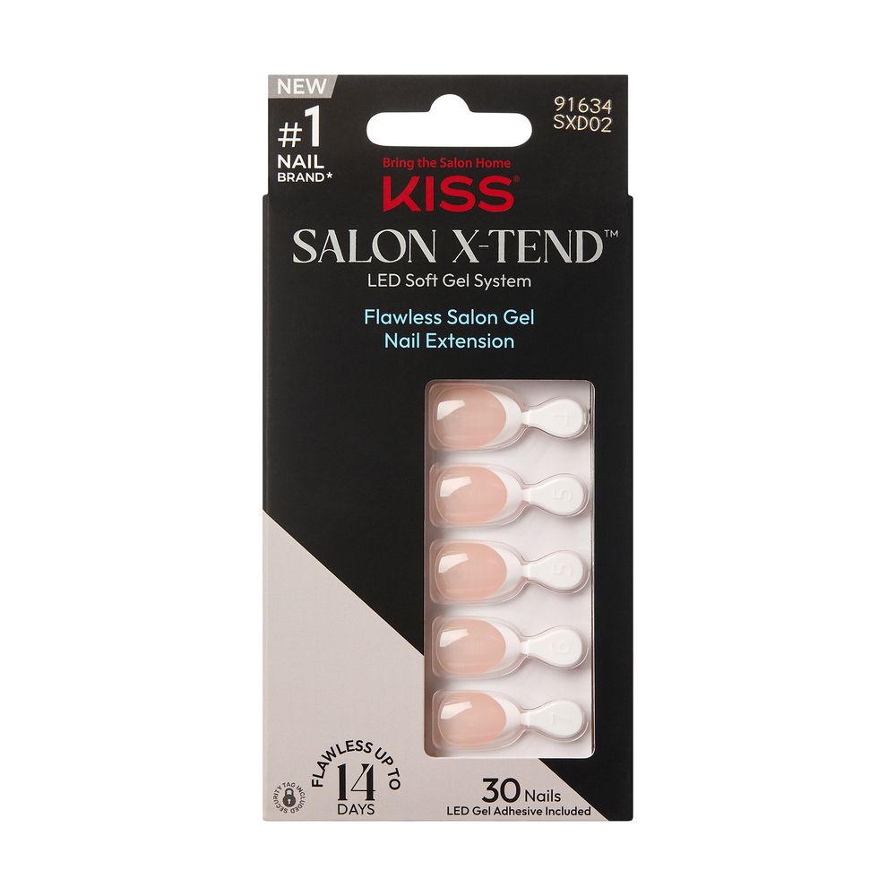 Kiss Salon X-Tend LED Soft Gel System False Nails