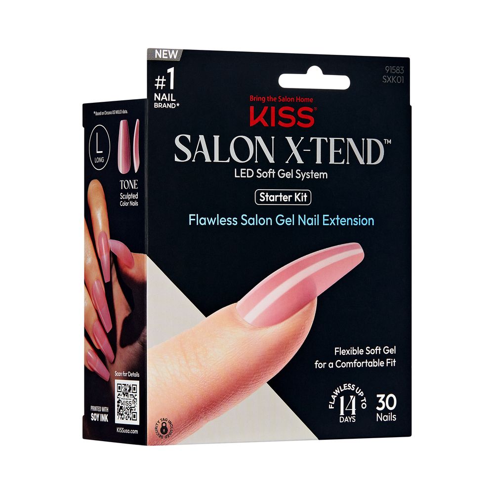 Kiss Salon X-Tend LED Soft Gel System Starter Kit
