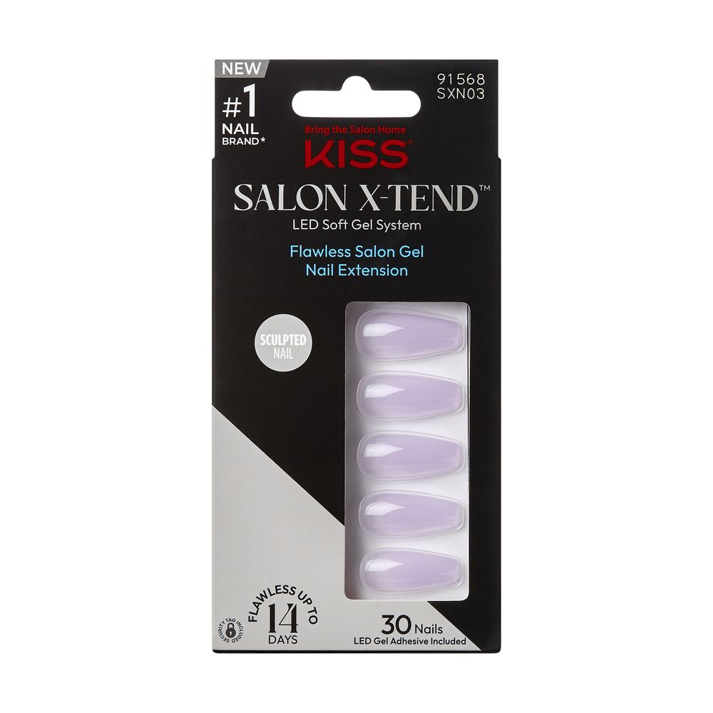 Kiss Salon X-Tend LED Soft Gel System False Nails