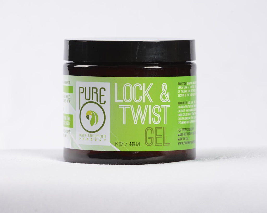 PureO Natural Loc & Twist Gel - Choose Your Size