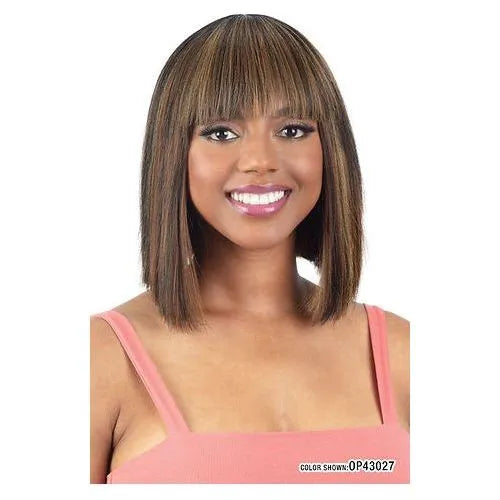 Mayde Beauty Mocha 100% Human Hair Blend Full Wig 