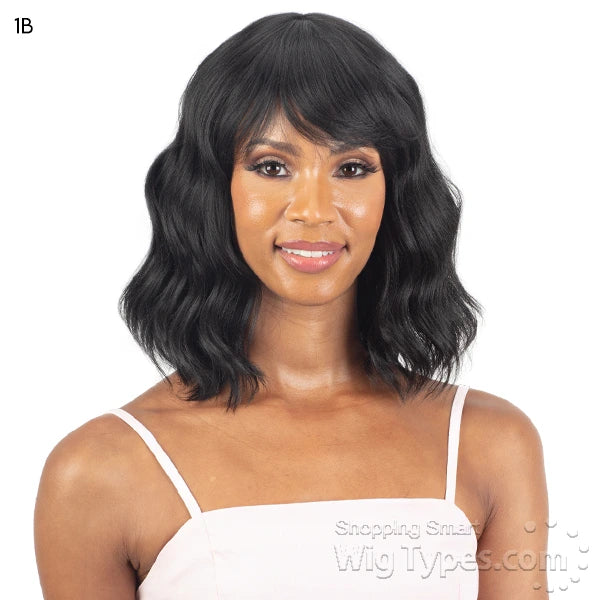 Mayde Beauty Mocha Series 100% Human Hair & Premium Fiber Blend Wig 