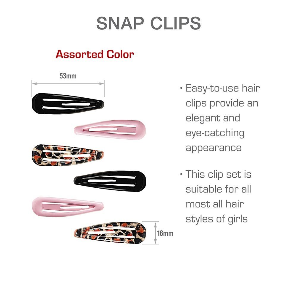 Kids Snap Hair Clips