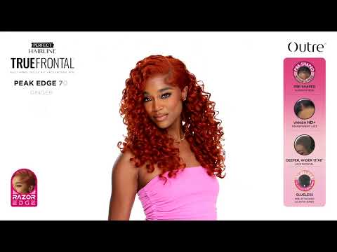 Outre Perfect Hairline True Frontal Fully Hand-Tied 13x6 Lace Frontal Wig