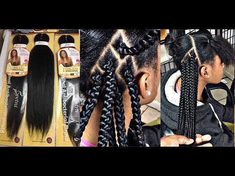 Spetra EZ Braid Pre-Stretched Itch-Free Braiding Hair 3X Pack