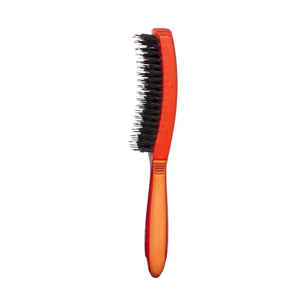 Red EZ Glide Detangling Brush Boar