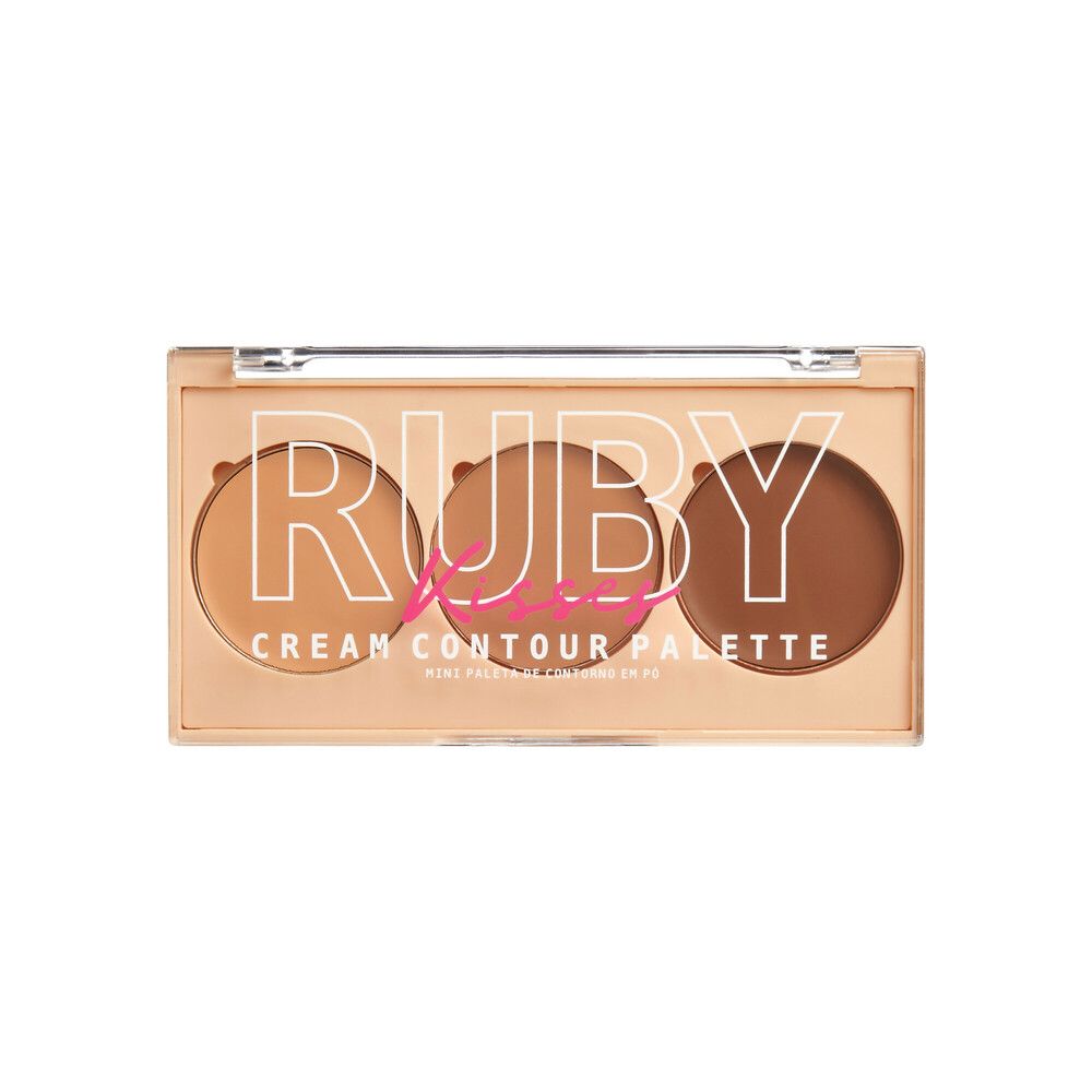 Ruby Kisses Mini Contour Cream Palette To-Go