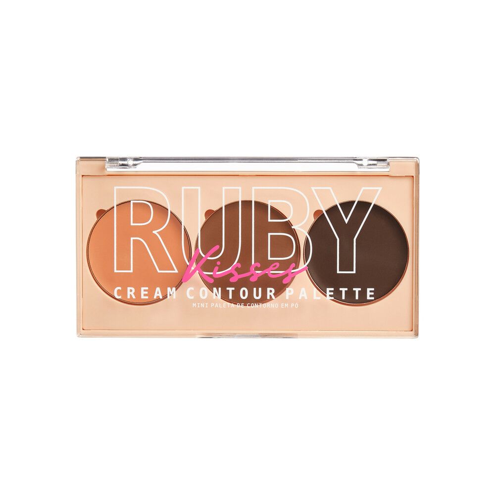 Ruby Kisses Mini Contour Cream Palette To-Go