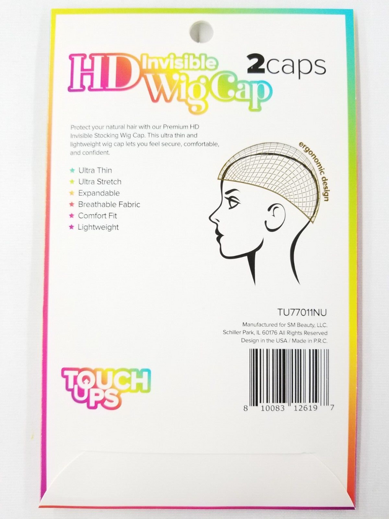 Touch Ups HD Lace Wig Cap - 2-Piece 