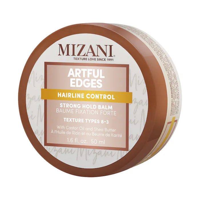 Mizani Artful Edges Hairline Control Strong Hold Balm - Textures 8-3, 1.6 oz