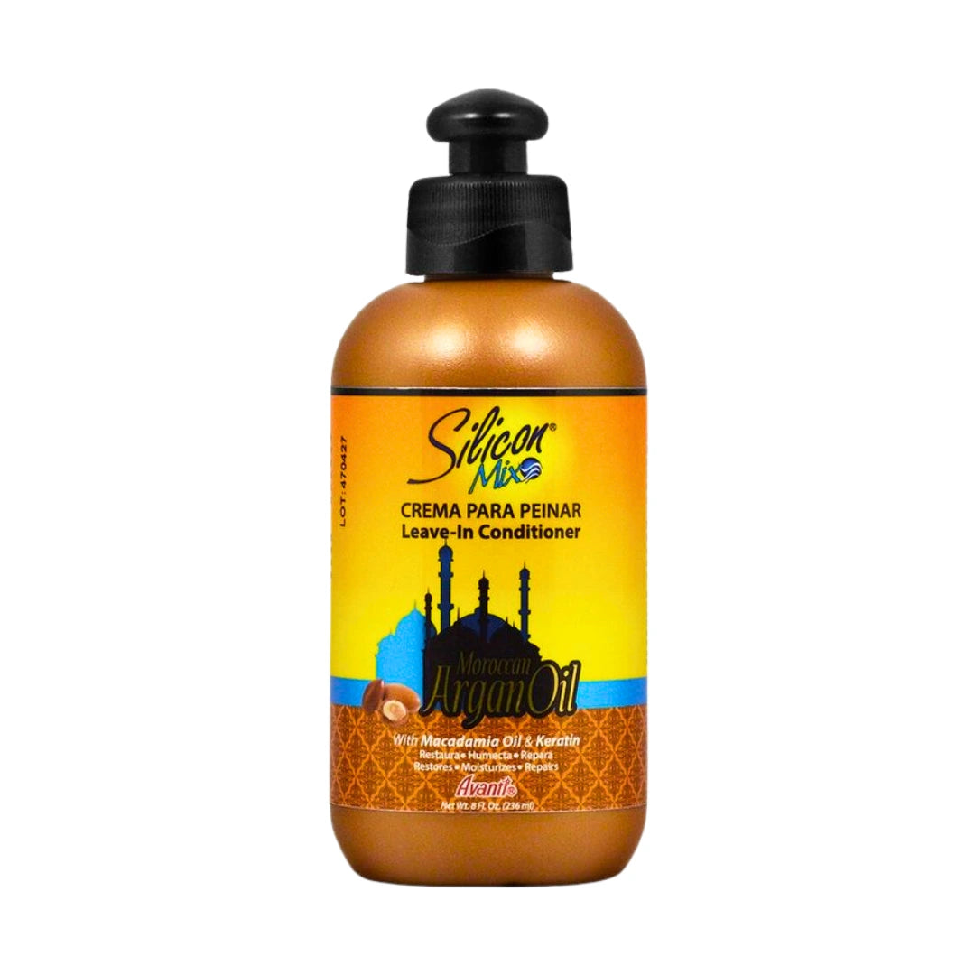 Silicon Mix Moroccan Argan Oil Leave-In Conditioner – Smooth & Repair 8 ...
