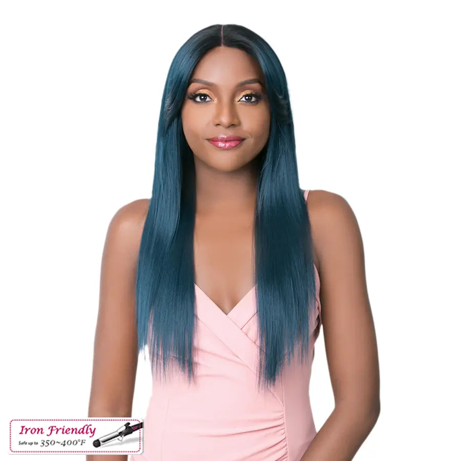 It's a Wig! 5G True HD Transparent Swiss Lace Curtain Bang Wig