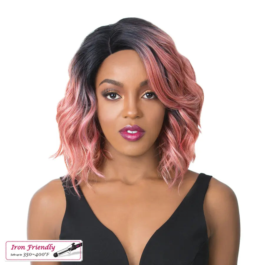 It's a Wig! Synthetic HD Transparent Lace glanage wig, Shop Supreme Beauty 