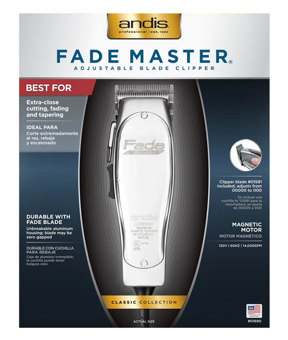 Andis Professional Fade Master Adjustable Blade Clipper