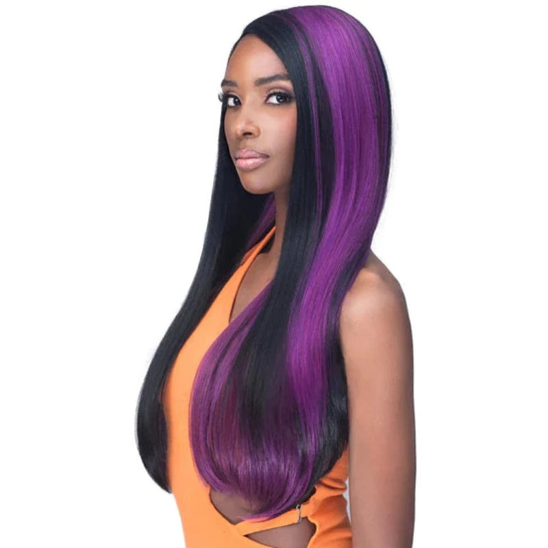 Bobbi Boss Swoop Part Premium Synthetic HD Lace Wig- Emerson , Shop Supreme Beauty 