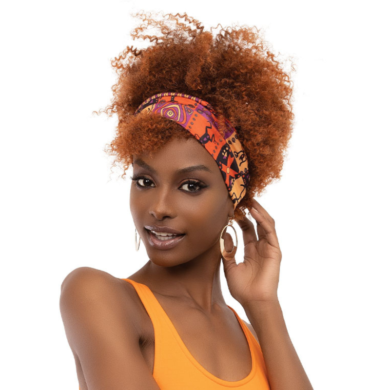 Natural Afro Wig: Mica