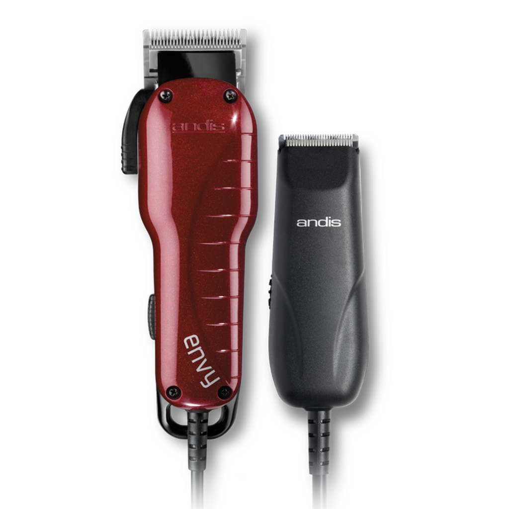 Andis Clipper Envy Combo Adjustable Blade Clipper With Corded Trimmer