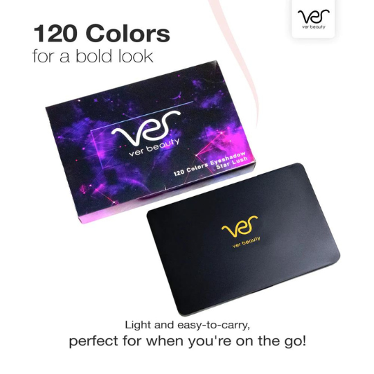VB Beauty 120-Matte & Shimmer Eye Shadow Palette 