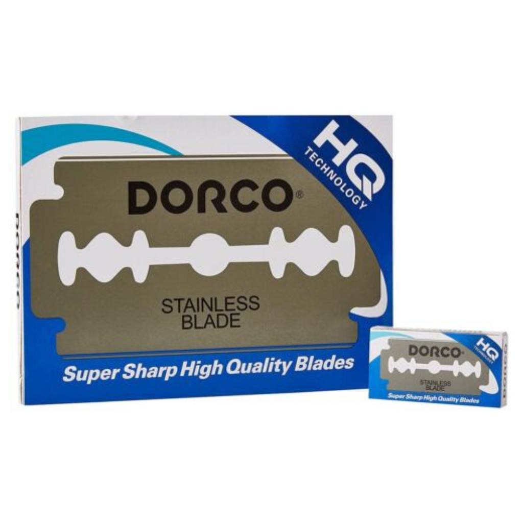 Dorco HQ Technology Super Sharp High-Quality Blades - 10/Pack - 100 count