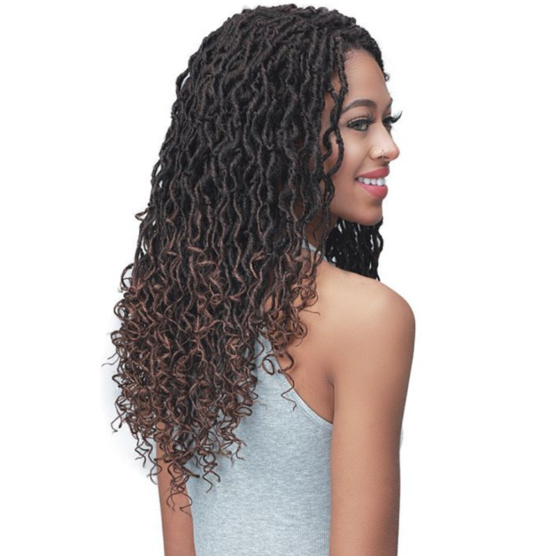 Bobbi Boss Micro Locs Feather Tips 22" Inch Wig
