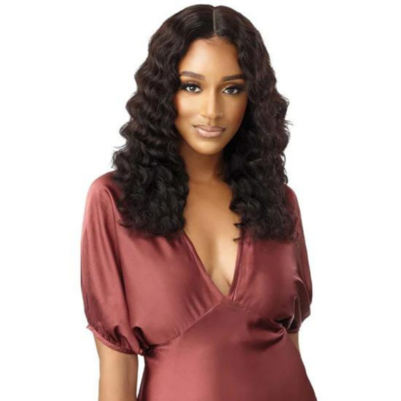Outre My Tresses Gold- Blowout Collection 100% Human Hair Wig- Loose Deep 20" Inches