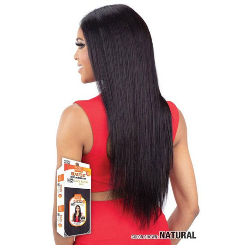 Model Model Haute 100% Human Hair HD Lace Front Wig- 28"- Straight