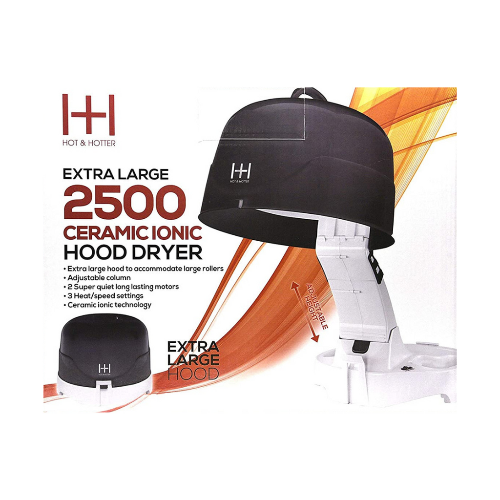 Annie Hot & Hotter Extra Large 2500 Ceramic Ionic Hooded Dryer