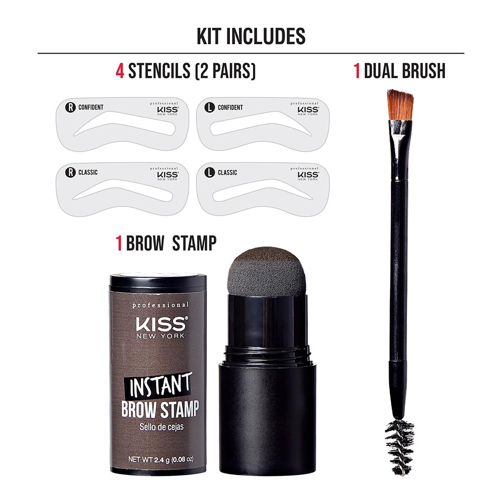 Instant Brown Stamp & Stencil Kit 