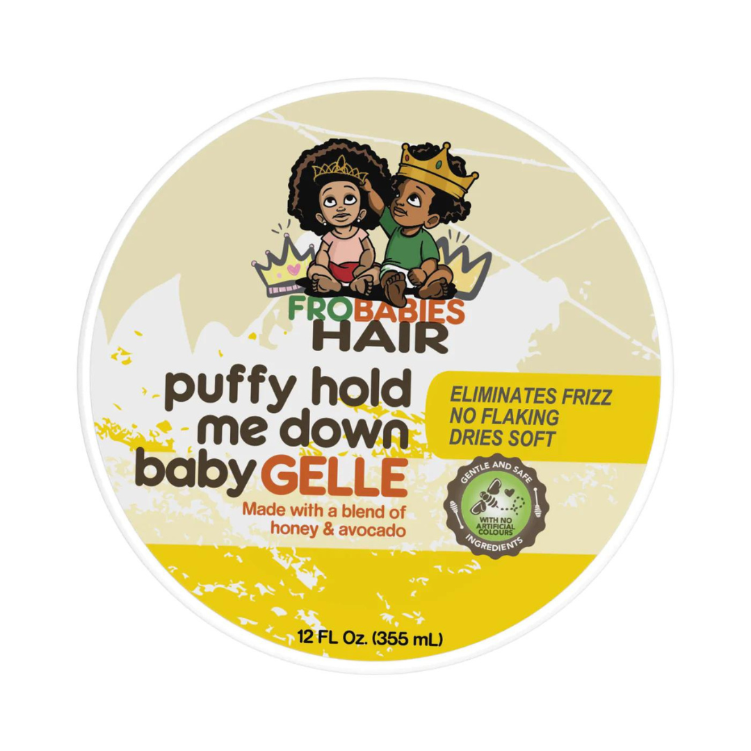 FRO BABIES PUFFY HOLD ME DOWN BABY GELLE- 12 OZ