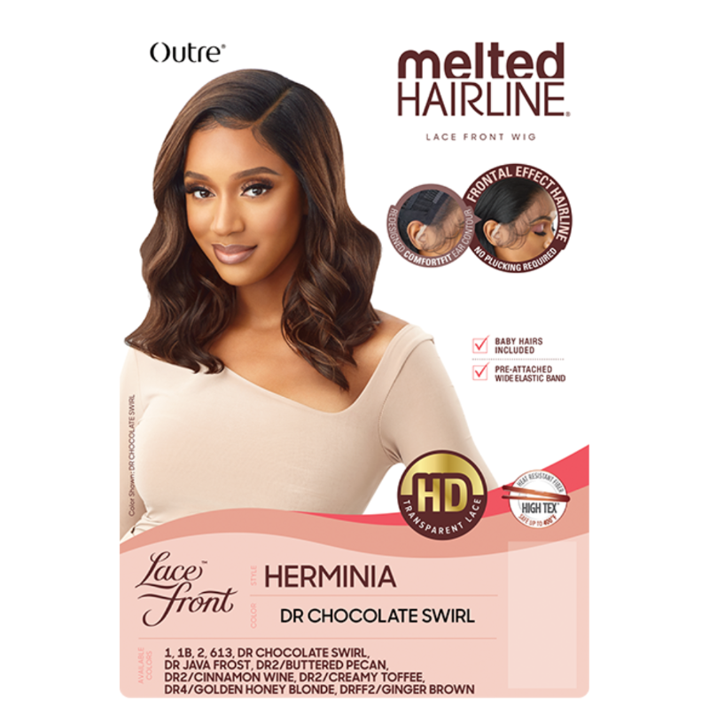 MELTED HAIRLINE HD LACE FRONT WIG- HERMINIA