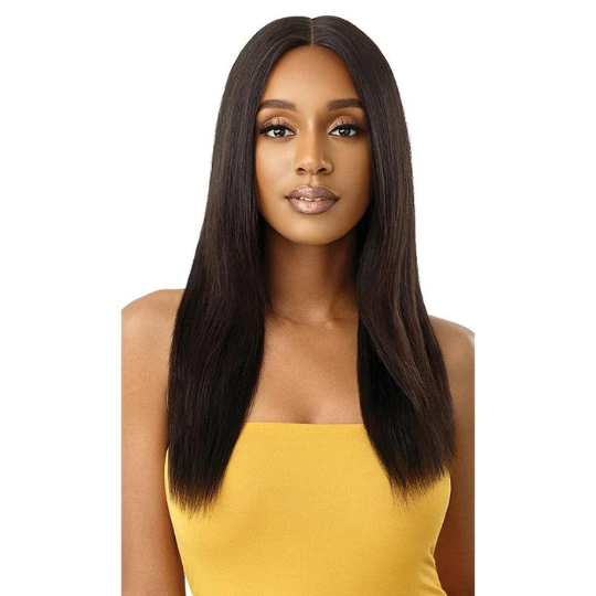 OUTRE THE DAILY WIG- WET & WAVY 100% HUMAN HAIR NATURAL DEEP- 22