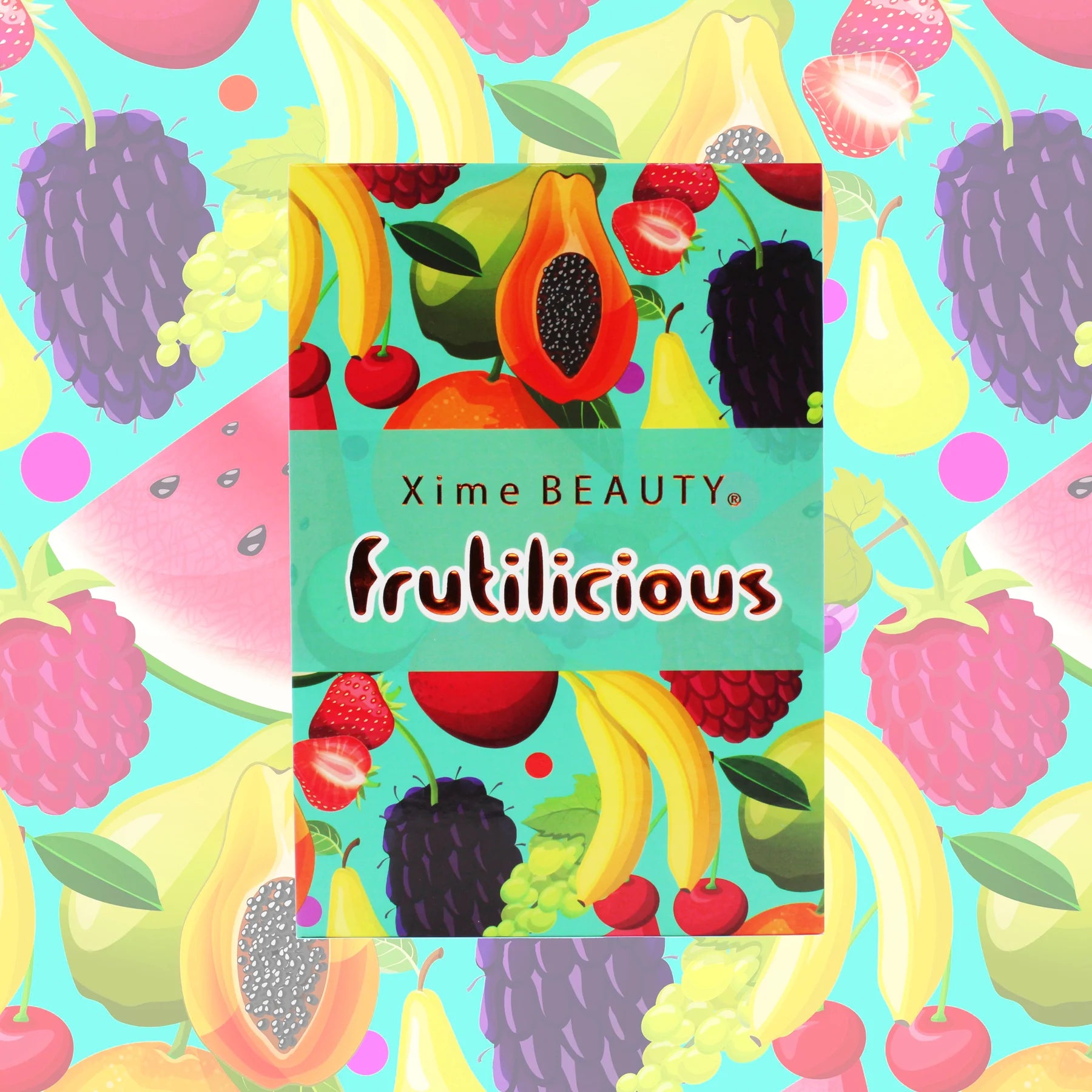 XIME BEAUTY FRUTILICIOUS 24-COLOR EYE SHADOW PALETTE