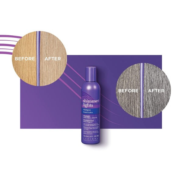 CLAIROL PROFESSIONAL SHIMMER LIGHTS SHAMPOO [BLND/SILVER]