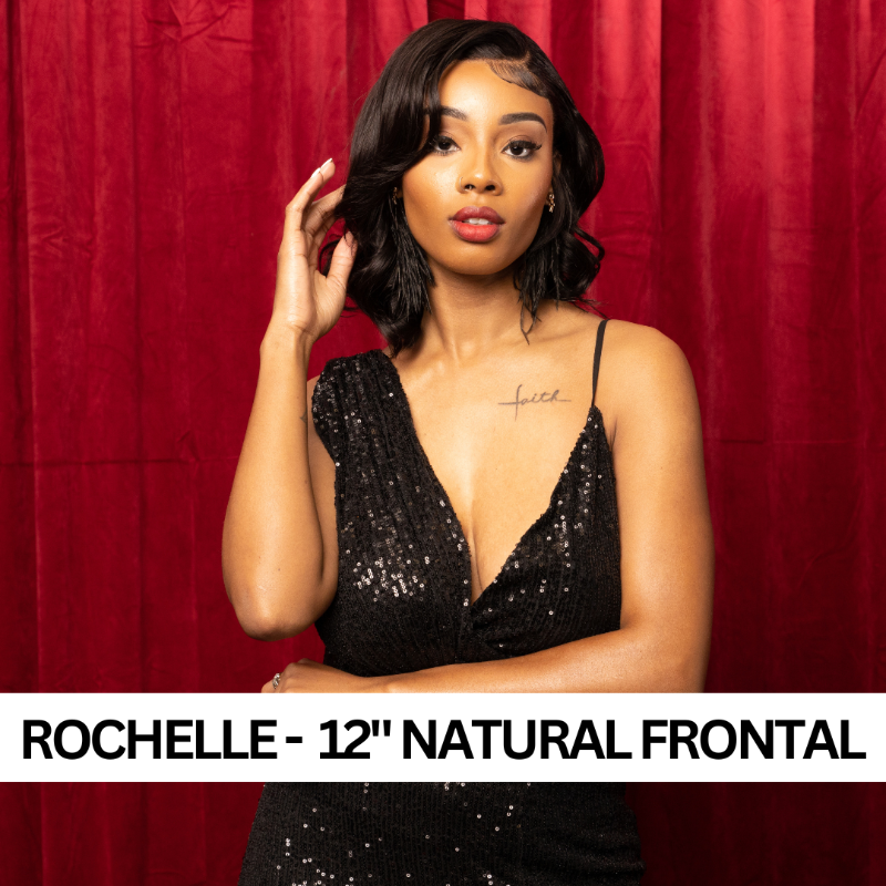Supreme Hair & Beauty 100% Unprocessed Human Hair Frontal Wig- 14" Straight Rochelle