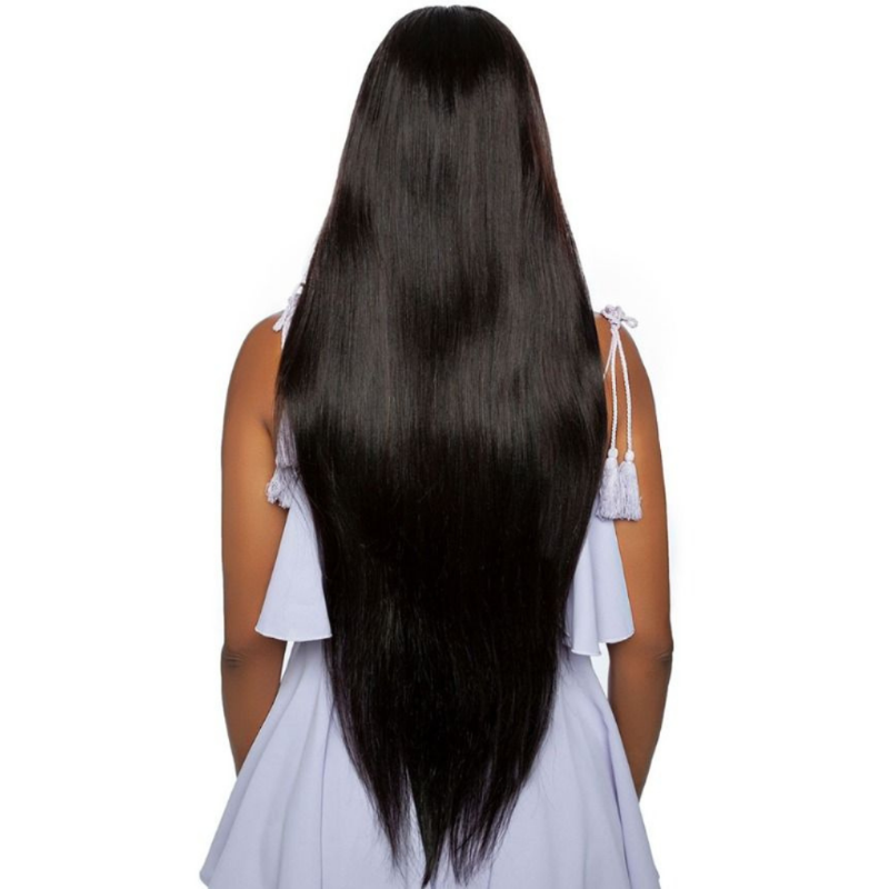 Trill 100% Human Hair 11A HD Melting Straight 34" Wig- NATURAL