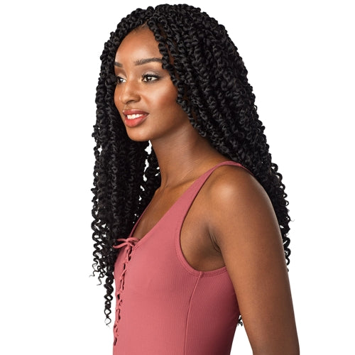 Sensationnel Lulutress Crochet Hair- Passion Twists 18" *