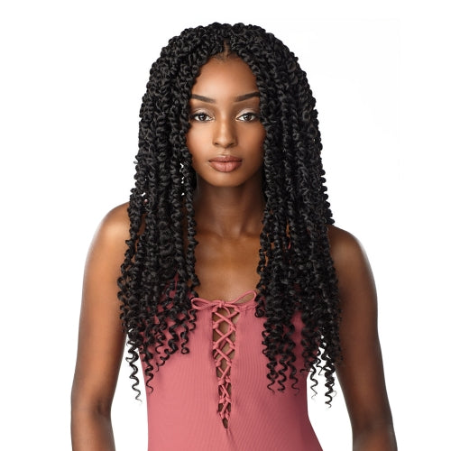 Sensationnel Lulutress Crochet Hair- Passion Twists 18" *