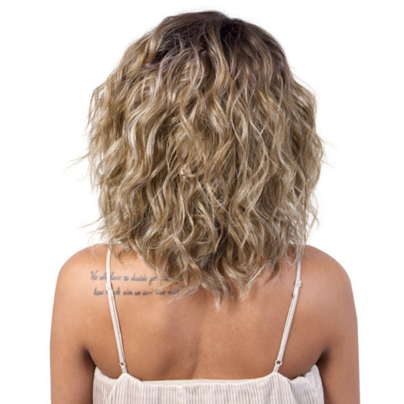 LET'S LACE SWISS LACE DEEP PART SYNTHETIC WIG- FARA