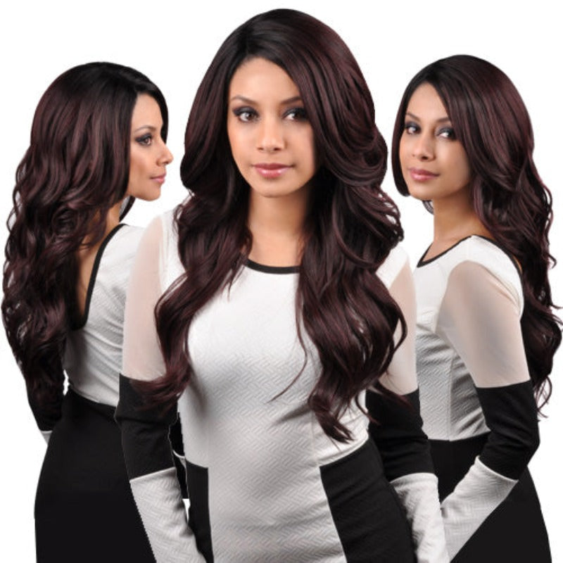 Model Model Lace Front Peruvian Natural Deep Invisible L-Part Wig- Alpine Meadow