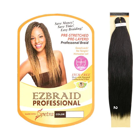 SPETRA EZ BRAID PRE-STRETCHED BRAIDING HAIR 3X'S PACK- 20