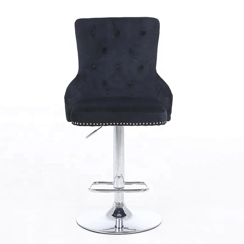 Luxury Velvet Pleated Salon/Vanity Chair