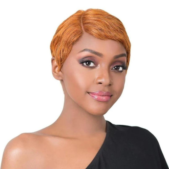 IT'S A WIG! Real Hair Line Part Synthetic Wig- ZIA