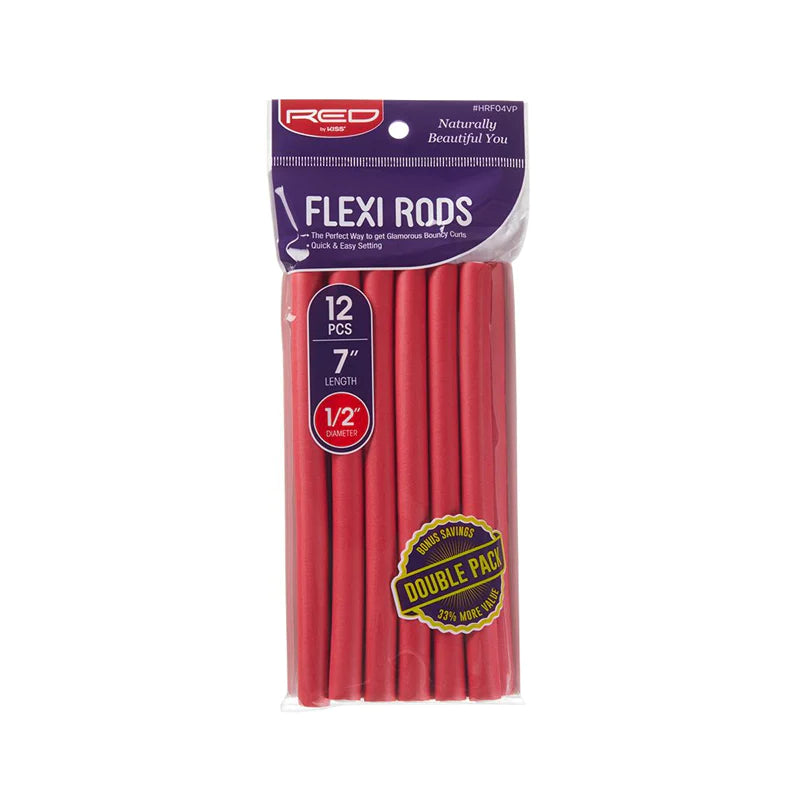 RED FLEXIRODS 7" 1/2" VALUE PACK 12PC RED
