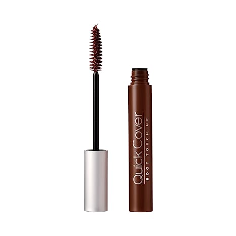 Kiss Quick Cover Brush-In Hair Color Root Touch Up for Roots, Mustache & Beard