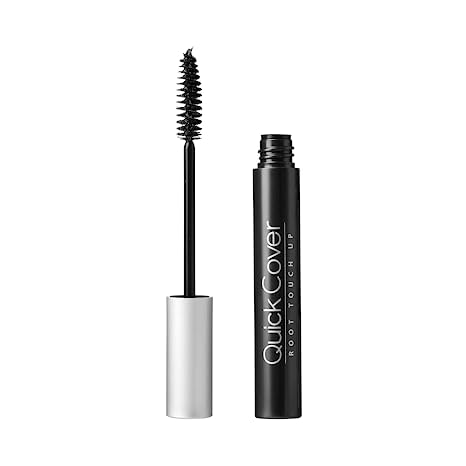 Kiss Quick Cover Brush-In Hair Color Root Touch Up for Roots, Mustache & Beard