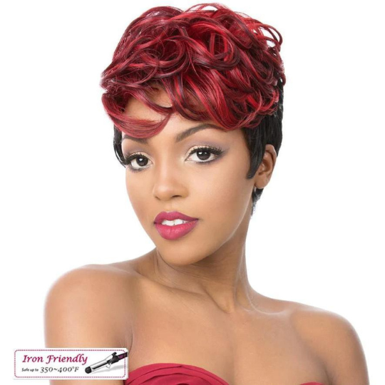 IT'S A WIG!- REAL HAIRLINE PART SYNTHETIC WIG- CHI