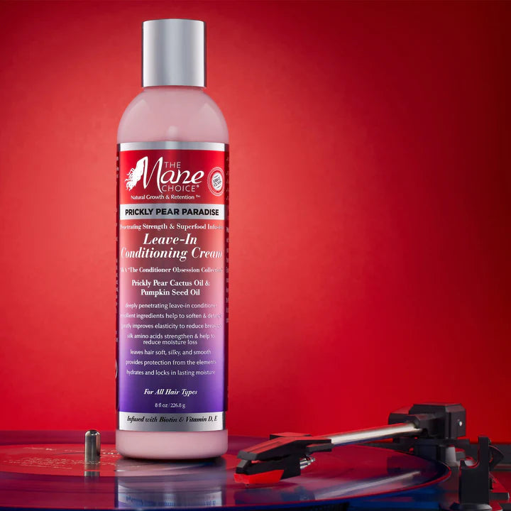 THE MANE CHOICE LEAVE-IN CONDITIONING CREAM- FOR ALL HAIR TYPES 8OZ