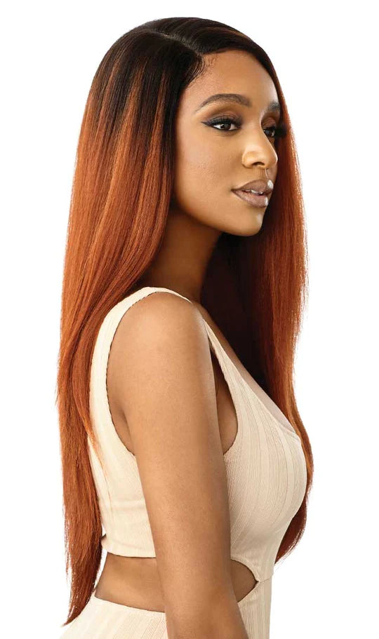 Synthetic High Definition Transparent Lace Front Wig: Elowin