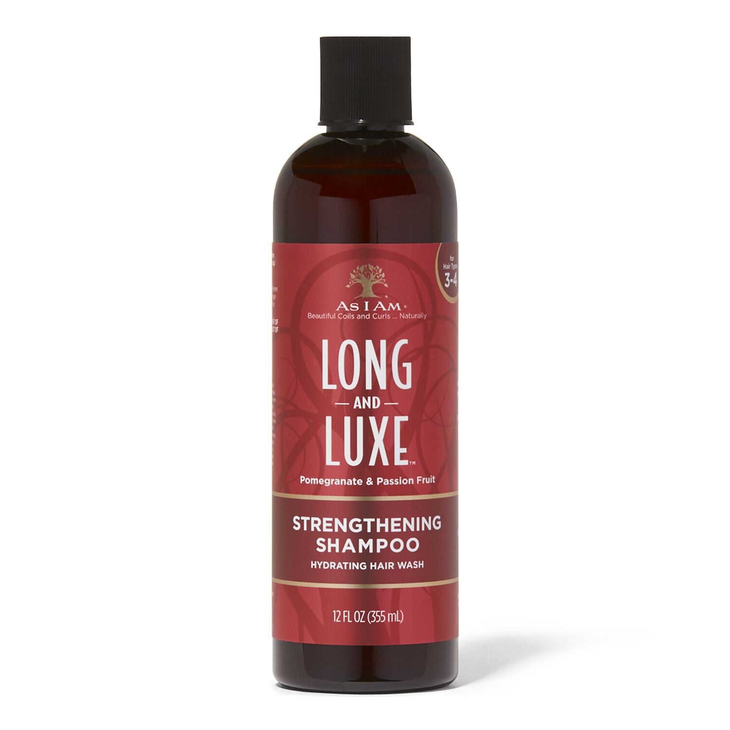AS I AM LONG AND LUXE STRENGTHENING SHAMPOO 12OZ